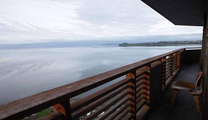 Hotel Dreams De Los Volcanes Puerto Varas Bagian luar foto